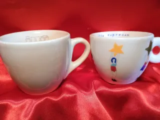 Tazzine Illy Set Porcellana