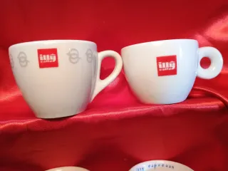 Tazzine Illy Set Porcellana