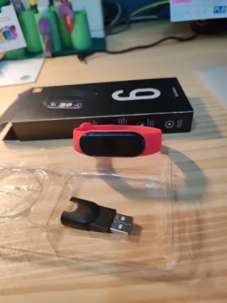 Réplica SMARTWATCH Xiaomi Mi Band 6 Roja