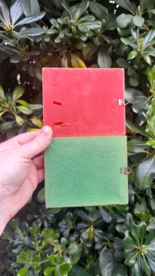 Coppia Quadretti Dipinti Vintage