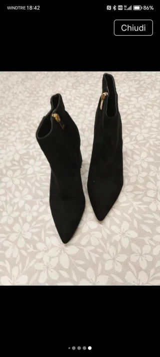 Primadonna Stivaletti Scamosciati Neri