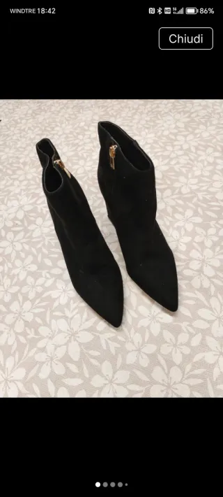 Primadonna Stivaletti Scamosciati Neri