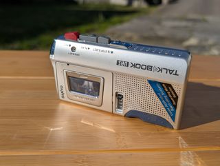 Grabadora Sanyo TalkBook Plata/Negro