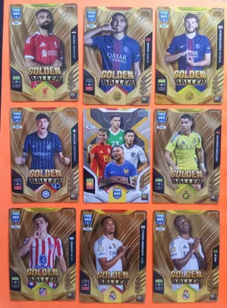 LOTE 9 GOLDEN BALLER FIFA 365 2026 ADRENALYN 25-26
