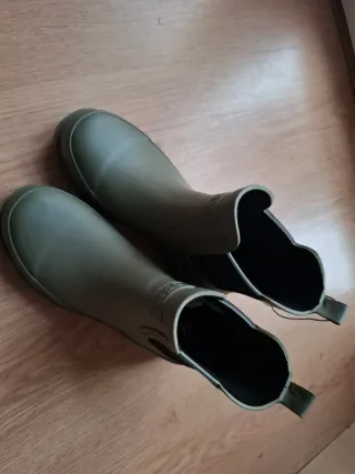 Botas de agua verdes