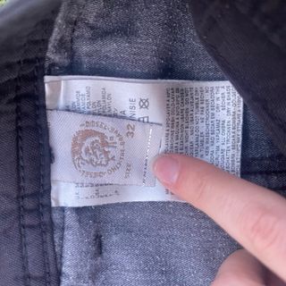 Diesel Jeans Corti neri Uomo