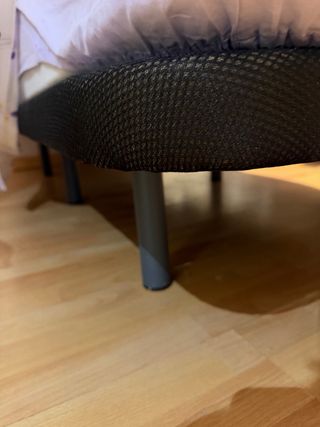 Cama 90x190 con base y colchón