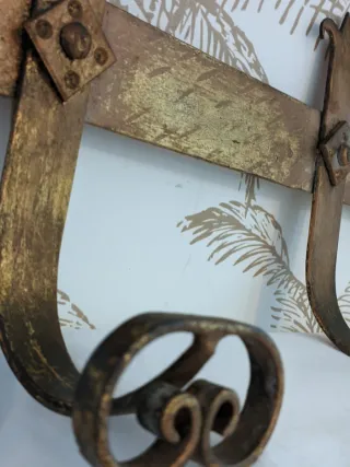 Perchero antiguo hierro