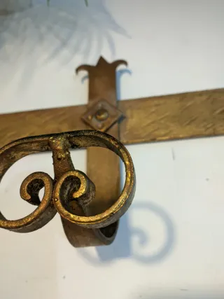 Perchero antiguo hierro