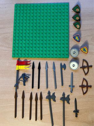 Lote  18 Muñecos Lego Vintage Caballeros