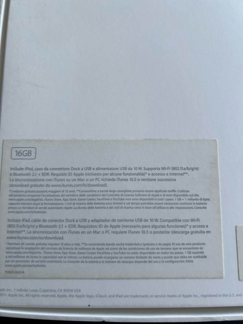 iPad 2 Wifi 16GB Blanco afbeelding 5