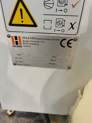 Chapadora Holzher Auriga 1308 XL