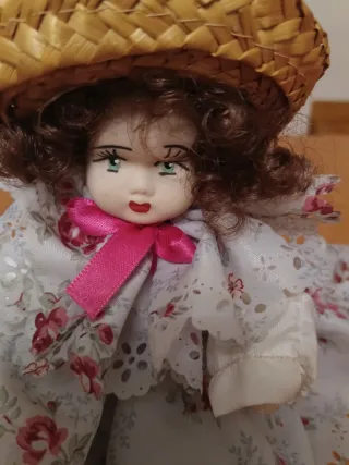 Bambola porcellana vintage