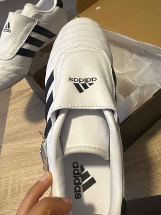Adidas Taekwondo Zapatillas Blancas Talla 38,5