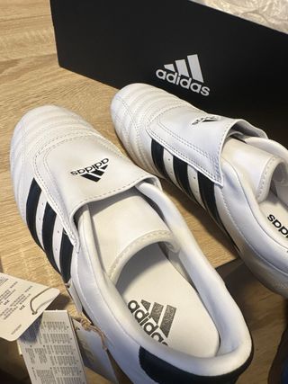 Adidas Taekwondo Zapatillas Blancas Talla 38,5