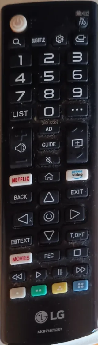 TV LG 49 Negra Smart