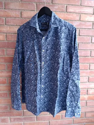 Camisa EasyWear Estampada Azul
