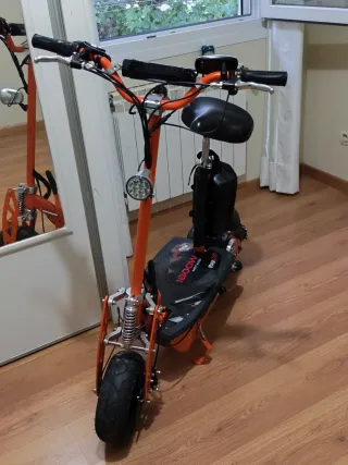 Patinete Eléctrico Naranja