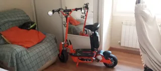 Patinete Eléctrico Naranja