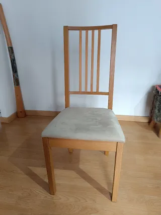 Sillas de comedor de madera Ikea (6 unidades)