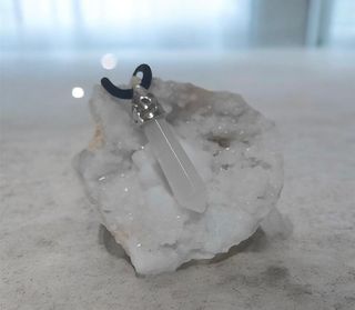 Colgante Cuarzo Transparente