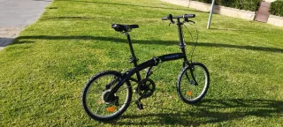 Bicicleta Plegable Negra