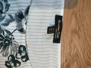 Camisa Massimo Dutti flores rayas