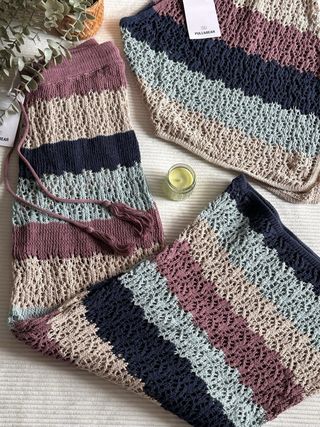 Conjunto Pull&Bear Crochet Talla M Nuevo