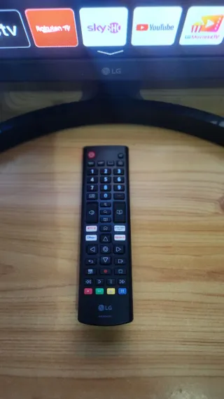 Televisión LG Smart TV Negra