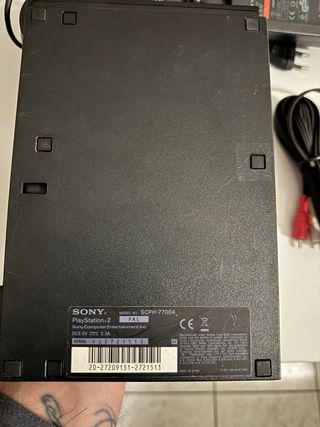 Playstation 2 Slim Nera Completa