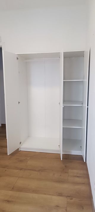 Armario blanco modular