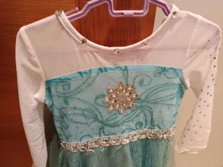 Disfraz Frozen Elsa Talla 2-3 años