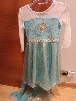 Disfraz Frozen Elsa Talla 2-3 años