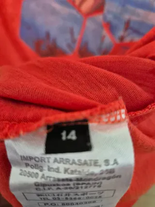 Camiseta TERNUA T.14 niño