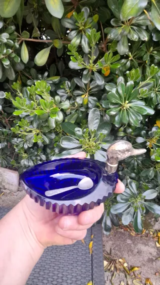 Portazucchero Paperella Vintage Blu