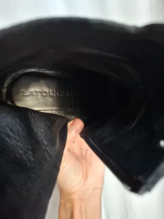 LATOUCHE T-41 STIVALI DONNA PELLE COME NUOVI