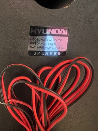 Altavoces Hyundai 30W Marrones
