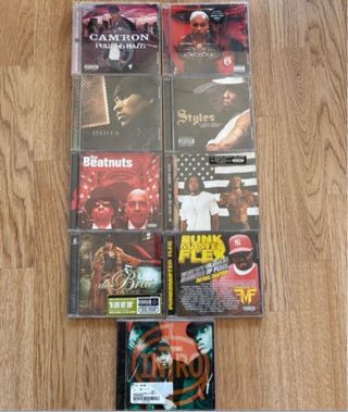 Lote 9 CDs Rap y R&B: Cam'ron, Usher, StylesP