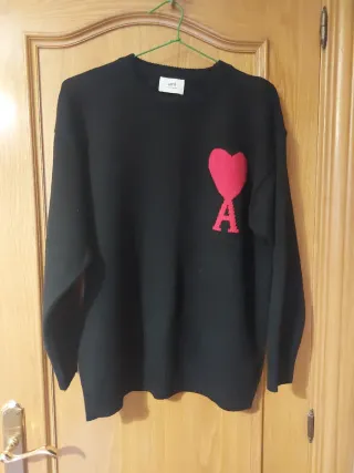 Jersey Ami Paris Negro Talla M y L