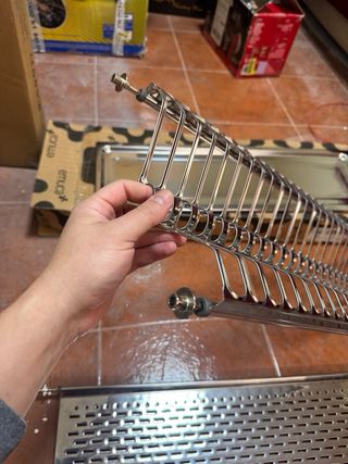 Módulo escurreplatos metal de 80