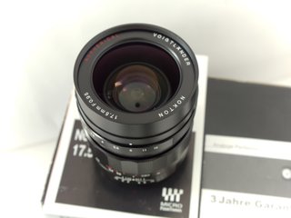 Objetivo Voigtländer Nokton 17,5 mm F0,95 MFT M4/3