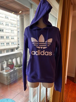 Sudadera Adidas Morada Talla XS