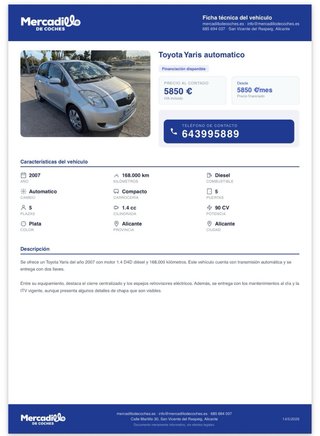 Toyota Yaris 2007