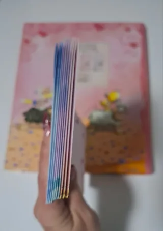 Set Diddl cartellina, lettere, statuetta