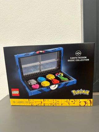 Lego 40892 Collezione Medaglie Pokemon Kanto