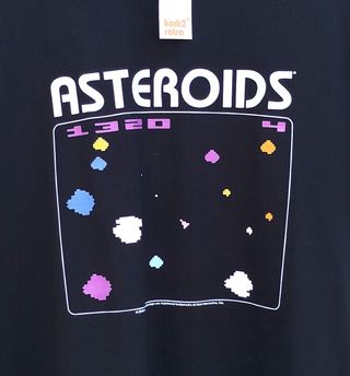 Camiseta Retro Arcade Game “Atari x Asteroids"