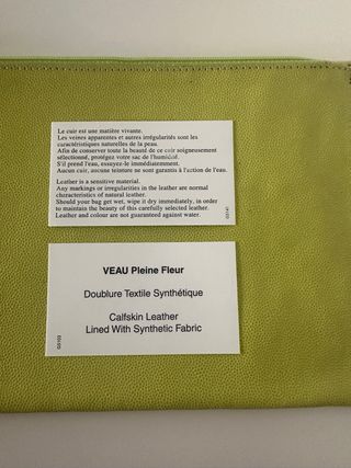 Bolso de mano Lamarthe piel verde