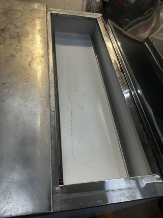 Nevera Mesa Acero Inoxidable