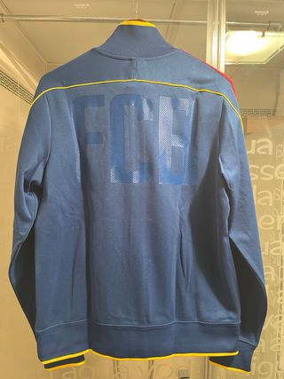 Chaqueta deportiva FC Barcelona Nike azul