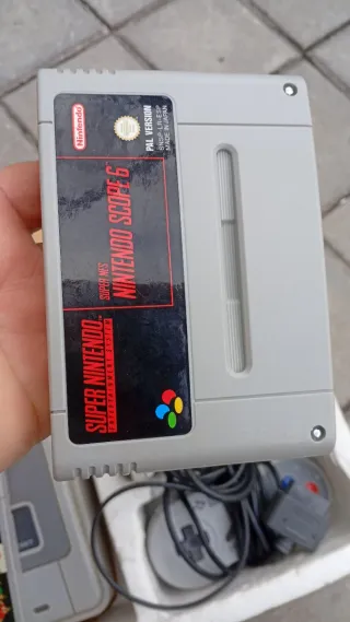 Nintendo Super Nintendo SNES grigio